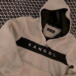 Kangol Cream Hoodie Sweater 🦘